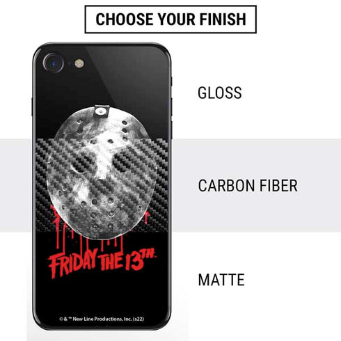 Warner Bros Friday the 13th Jason Voorhees Dripping Mask iPhone SE (2nd & 3rd Gen) Skin