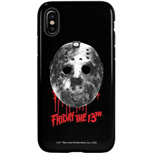 Warner Bros Friday the 13th Jason Voorhees Dripping Mask iPhone X Pro Case