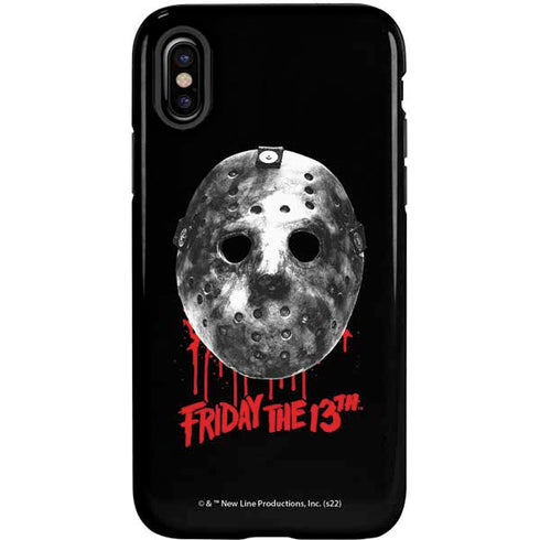 Warner Bros Friday the 13th Jason Voorhees Dripping Mask iPhone XS Pro Case