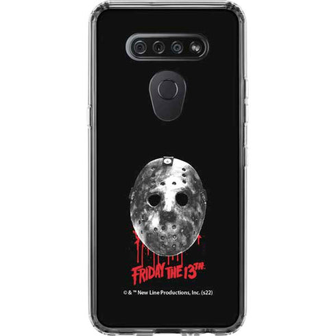 Warner Bros Friday the 13th Jason Voorhees Dripping Mask LG K51/Q51 Clear Case