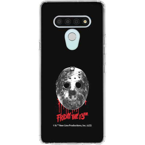 Warner Bros Friday the 13th Jason Voorhees Dripping Mask LG Stylo 6 Clear Case