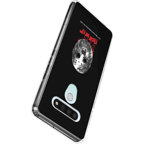 Warner Bros Friday the 13th Jason Voorhees Dripping Mask LG Stylo 6 Clear Case
