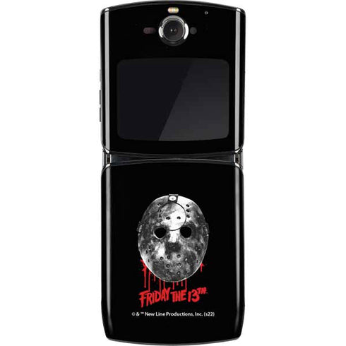 Warner Bros Friday the 13th Jason Voorhees Dripping Mask Motorola RAZR Skin