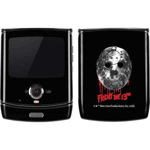 Warner Bros Friday the 13th Jason Voorhees Dripping Mask Motorola RAZR Skin