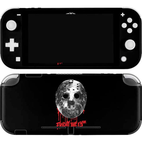 Warner Bros Friday the 13th Jason Voorhees Dripping Mask Nintendo Switch Lite Skin