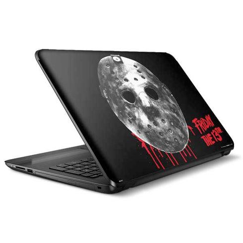 Warner Bros Friday the 13th Jason Voorhees Dripping Mask HP Notebook Skin