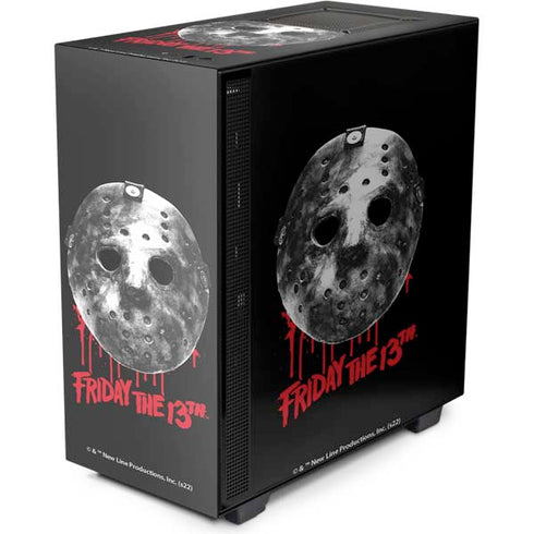 Warner Bros Friday the 13th Jason Voorhees Dripping Mask NZXT H510 Compact ATX Mid-Tower Case Skin