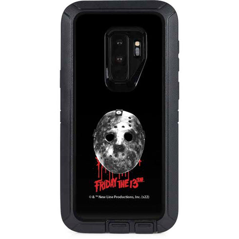 Warner Bros Friday the 13th Jason Voorhees Dripping Mask Otterbox Defender Galaxy Skin