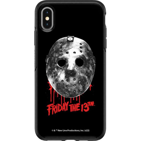 Warner Bros Friday the 13th Jason Voorhees Dripping Mask Otterbox Symmetry iPhone Skin