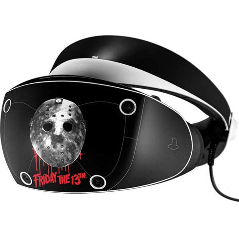Warner Bros Friday the 13th Jason Voorhees Dripping Mask PlayStation VR2 Skin