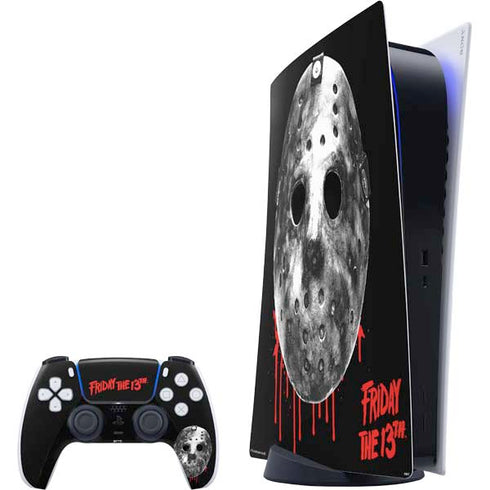 Warner Bros Friday the 13th Jason Voorhees Dripping Mask PS5 Digital Edition Bundle Skin