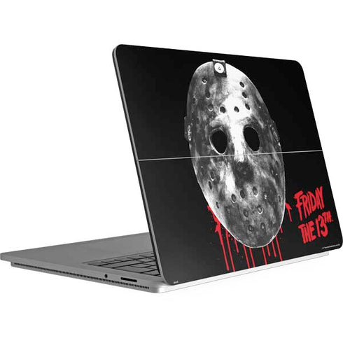Warner Bros Friday the 13th Jason Voorhees Dripping Mask Surface Laptop Studio Skin