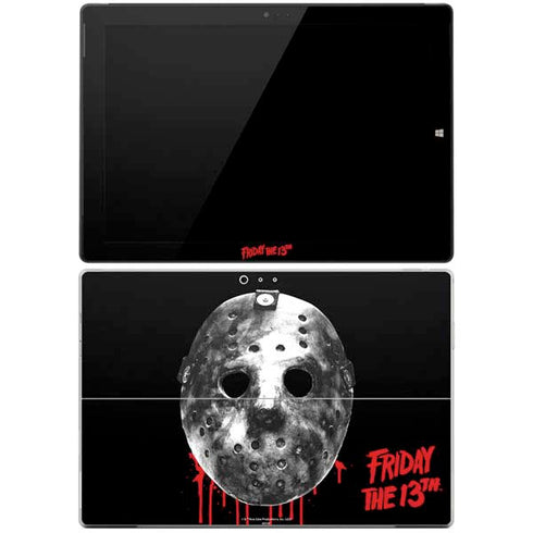 Warner Bros Friday the 13th Jason Voorhees Dripping Mask Surface Pro 3 Skin