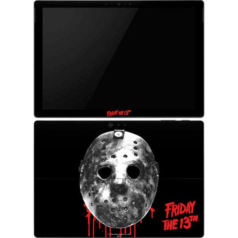 Warner Bros Friday the 13th Jason Voorhees Dripping Mask Surface Pro 6 Skin