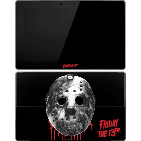 Warner Bros Friday the 13th Jason Voorhees Dripping Mask Surface Pro Tablet Skin