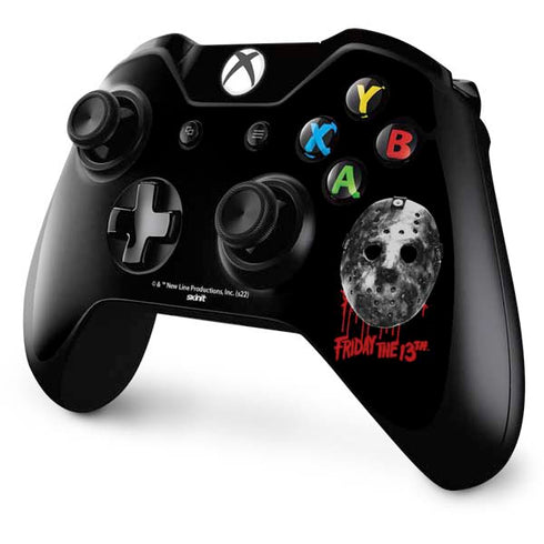 Warner Bros Friday the 13th Jason Voorhees Dripping Mask Xbox One Controller Skin