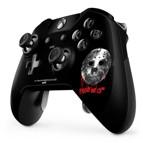 Warner Bros Friday the 13th Jason Voorhees Dripping Mask Xbox One Elite Controller Skin