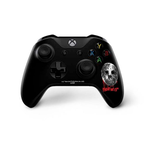 Warner Bros Friday the 13th Jason Voorhees Dripping Mask Xbox One X Controller Skin