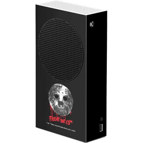 Warner Bros Friday the 13th Jason Voorhees Dripping Mask Xbox Series S Console Skin