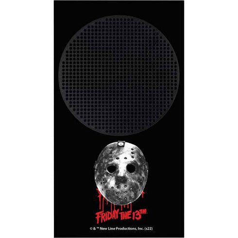 Warner Bros Friday the 13th Jason Voorhees Dripping Mask Xbox Series S Console Skin