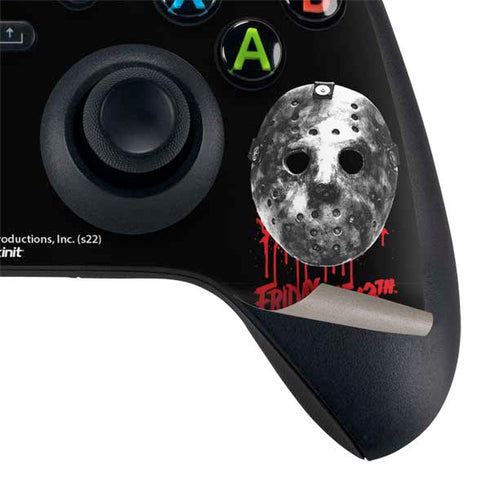 Warner Bros Friday the 13th Jason Voorhees Dripping Mask Xbox Series X Controller Skin