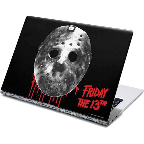 Warner Bros Friday the 13th Jason Voorhees Dripping Mask Yoga 910 2-in-1 14in Touch-Screen Skin