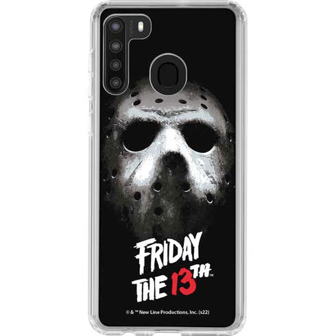 Warner Bros Friday the 13th Jason Voorhees Galaxy A21 Clear Case