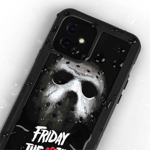 Warner Bros Friday the 13th Jason Voorhees iPhone 12 Mini Waterproof Case