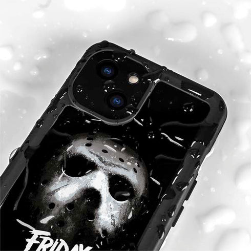 Warner Bros Friday the 13th Jason Voorhees iPhone 15 Waterproof Case