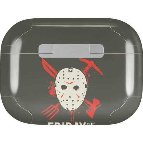 Warner Bros Friday the 13th Jason Voorhees Mask AirPods Pro 2nd Gen Skin