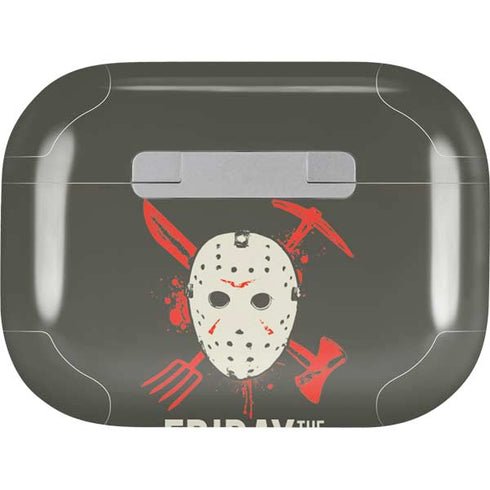Warner Bros Friday the 13th Jason Voorhees Mask Apple AirPods Pro Skin