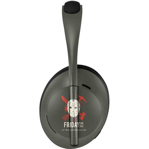 Warner Bros Friday the 13th Jason Voorhees Mask Bose Noise Cancelling Headphones 700 Skin