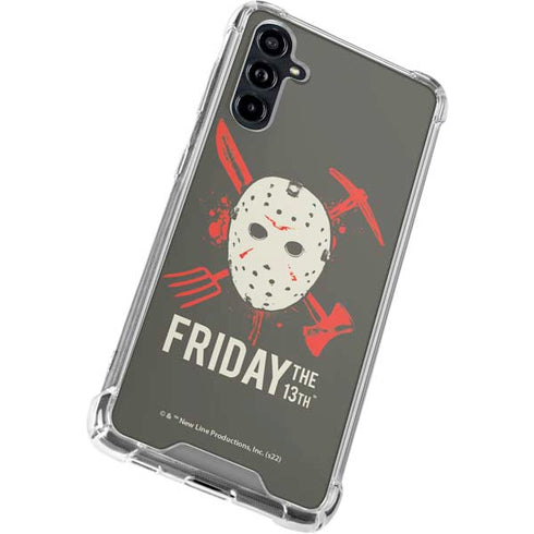 Warner Bros Friday the 13th Jason Voorhees Mask Galaxy A54 5G Clear Case