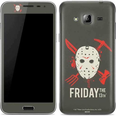 Warner Bros Friday the 13th Jason Voorhees Mask Galaxy J3 Skin