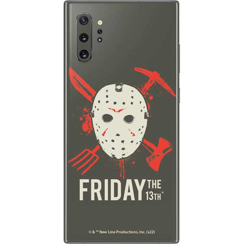 Warner Bros Friday the 13th Jason Voorhees Mask Galaxy Note 10 Plus Skin
