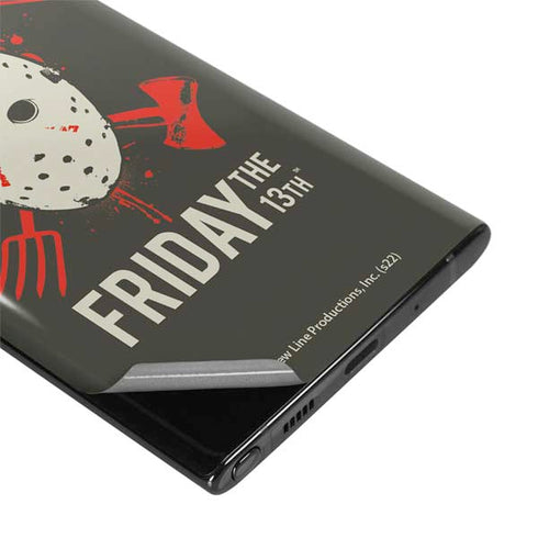 Warner Bros Friday the 13th Jason Voorhees Mask Galaxy Note 10 Plus Skin