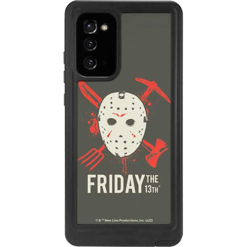 Warner Bros Friday the 13th Jason Voorhees Mask Galaxy Note20 5G Waterproof Case