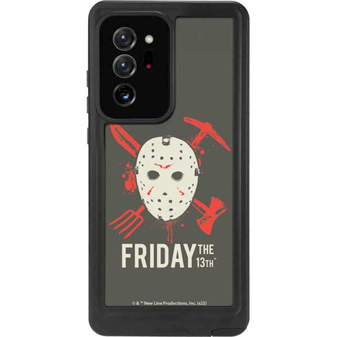 Warner Bros Friday the 13th Jason Voorhees Mask Galaxy Note20 Ultra 5G Waterproof Case