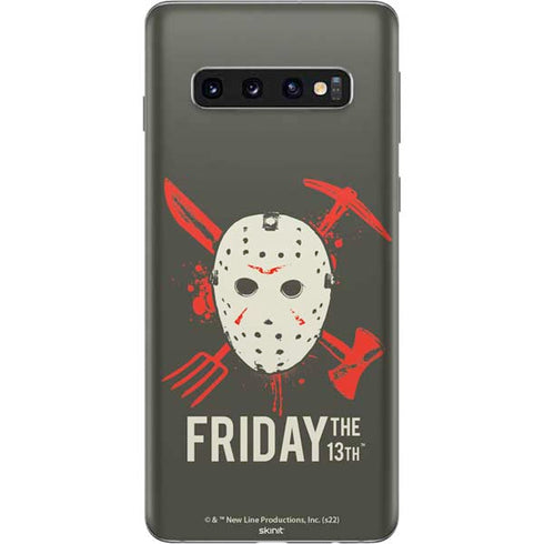 Warner Bros Friday the 13th Jason Voorhees Mask Galaxy S10 Skin