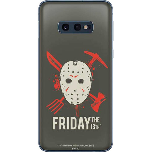 Warner Bros Friday the 13th Jason Voorhees Mask Galaxy S10e Skin
