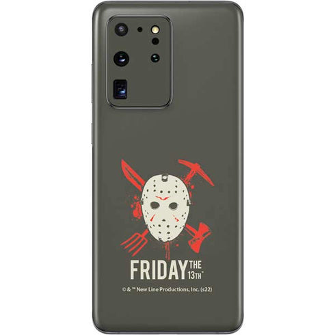 Warner Bros Friday the 13th Jason Voorhees Mask Galaxy S20 Ultra 5G Skin