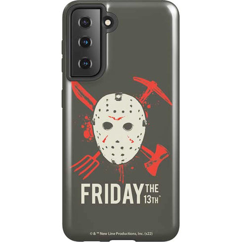 Warner Bros Friday the 13th Jason Voorhees Mask Galaxy S21 5G Pro Case
