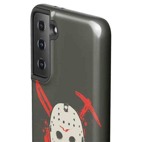 Warner Bros Friday the 13th Jason Voorhees Mask Galaxy S21 Plus 5G Pro Case