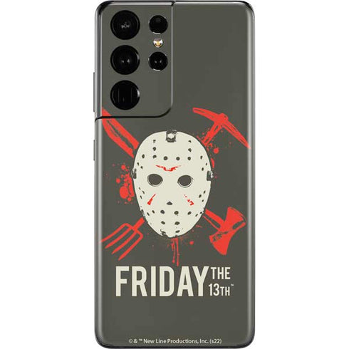 Warner Bros Friday the 13th Jason Voorhees Mask Galaxy S21 Ultra 5G Skin