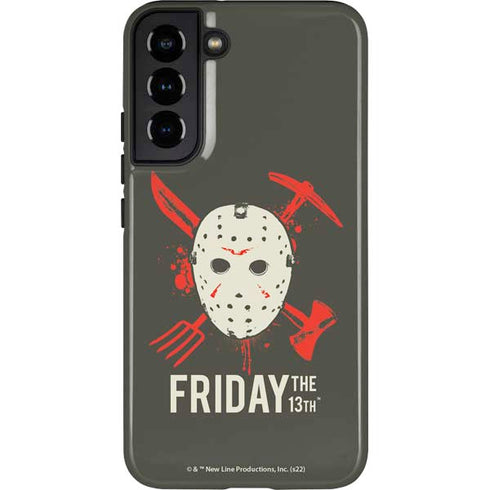 Warner Bros Friday the 13th Jason Voorhees Mask Galaxy S22 Plus Pro Case