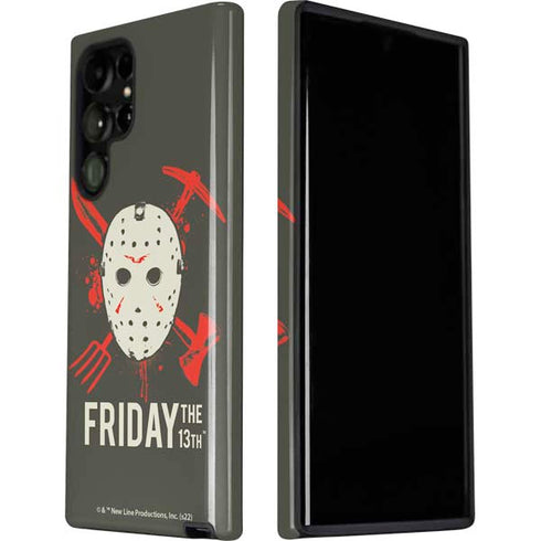 Warner Bros Friday the 13th Jason Voorhees Mask Galaxy S22 Ultra Pro Case