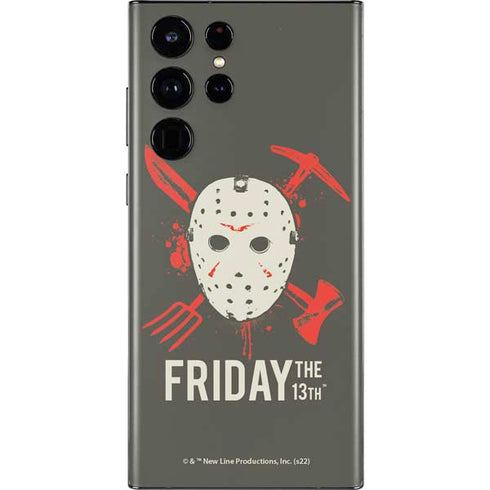 Warner Bros Friday the 13th Jason Voorhees Mask Galaxy S22 Ultra Skin