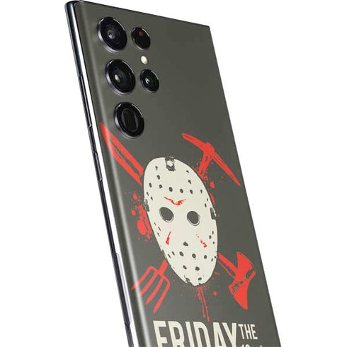 Warner Bros Friday the 13th Jason Voorhees Mask Galaxy S22 Ultra Skin