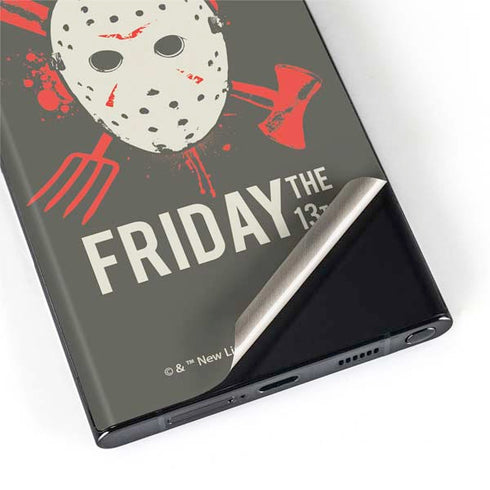 Warner Bros Friday the 13th Jason Voorhees Mask Galaxy S22 Ultra Skin