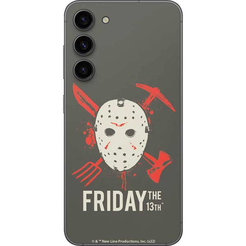 Warner Bros Friday the 13th Jason Voorhees Mask Galaxy S23 Plus Skin